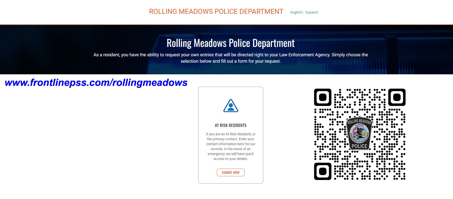 At risk resident for residents